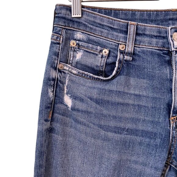 Rag & Bone New York Dre Low-Rise Ankle Slim Boyfriend Jeans – Size W 26 - Picture 8 of 14